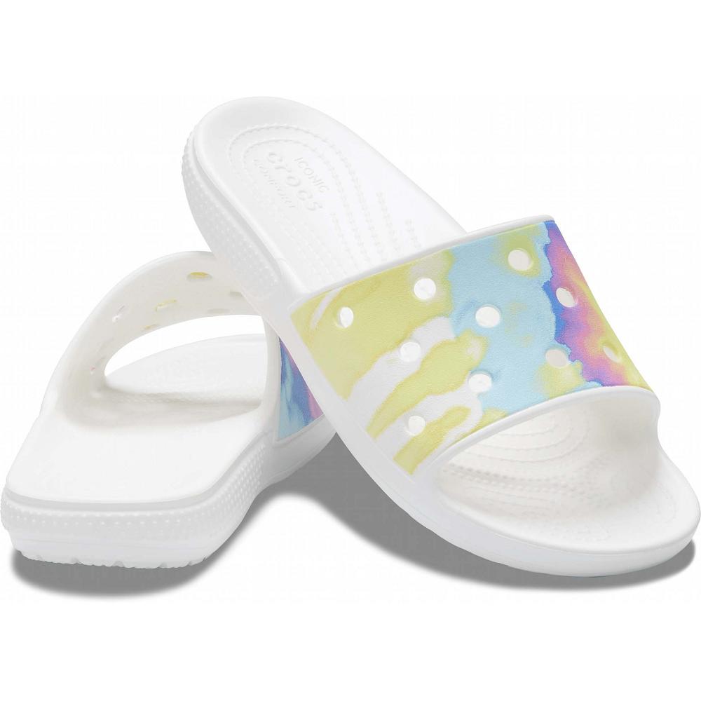 Crocs Classic TieΕλλαδα -Dye Graphic ασπρα | 6714853Ελλαδα -FW