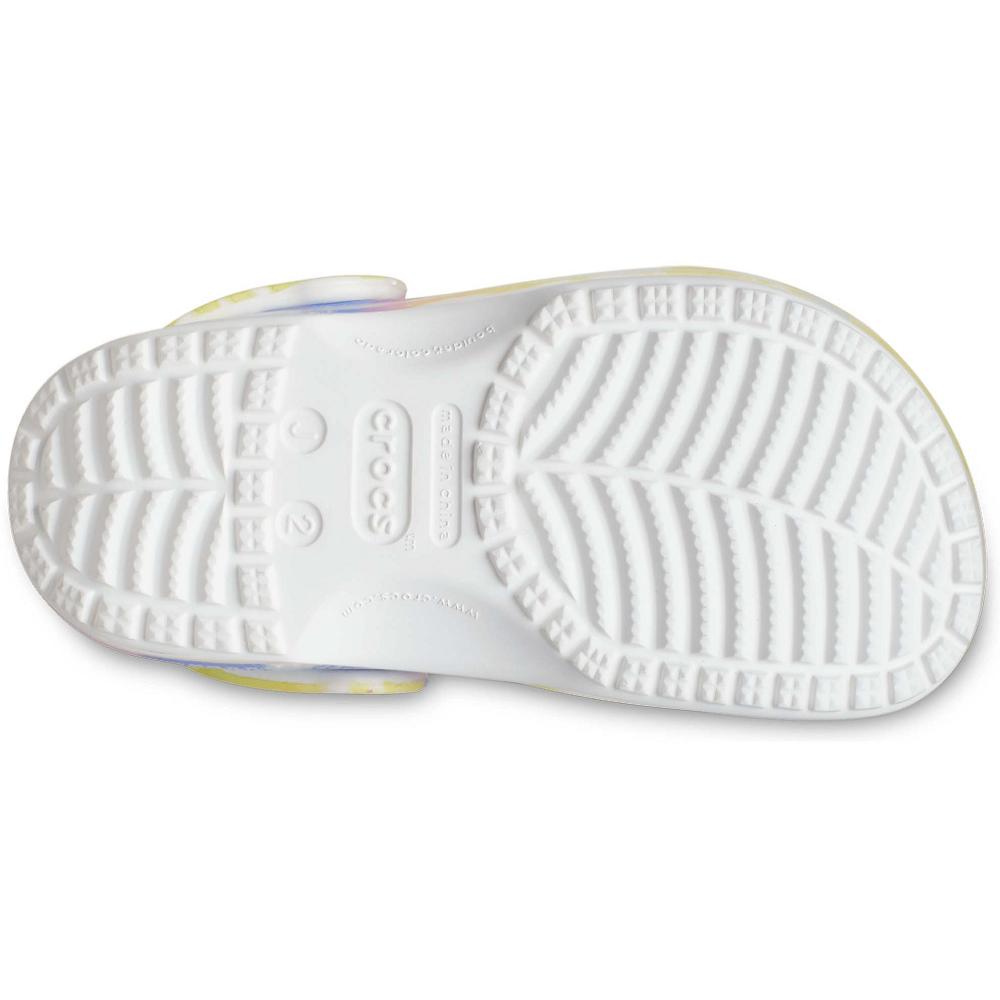Crocs Classic TieΕλλαδα -Dye Graphic ασπρα Πολύχρωμο | 2438096Ελλαδα -JS