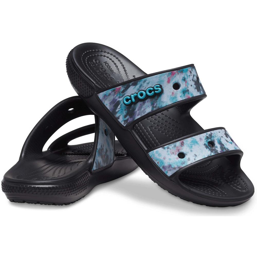 Crocs Classic TieΕλλαδα -Dye Graphic μαυρα Πολύχρωμο | 4726839Ελλαδα -WN