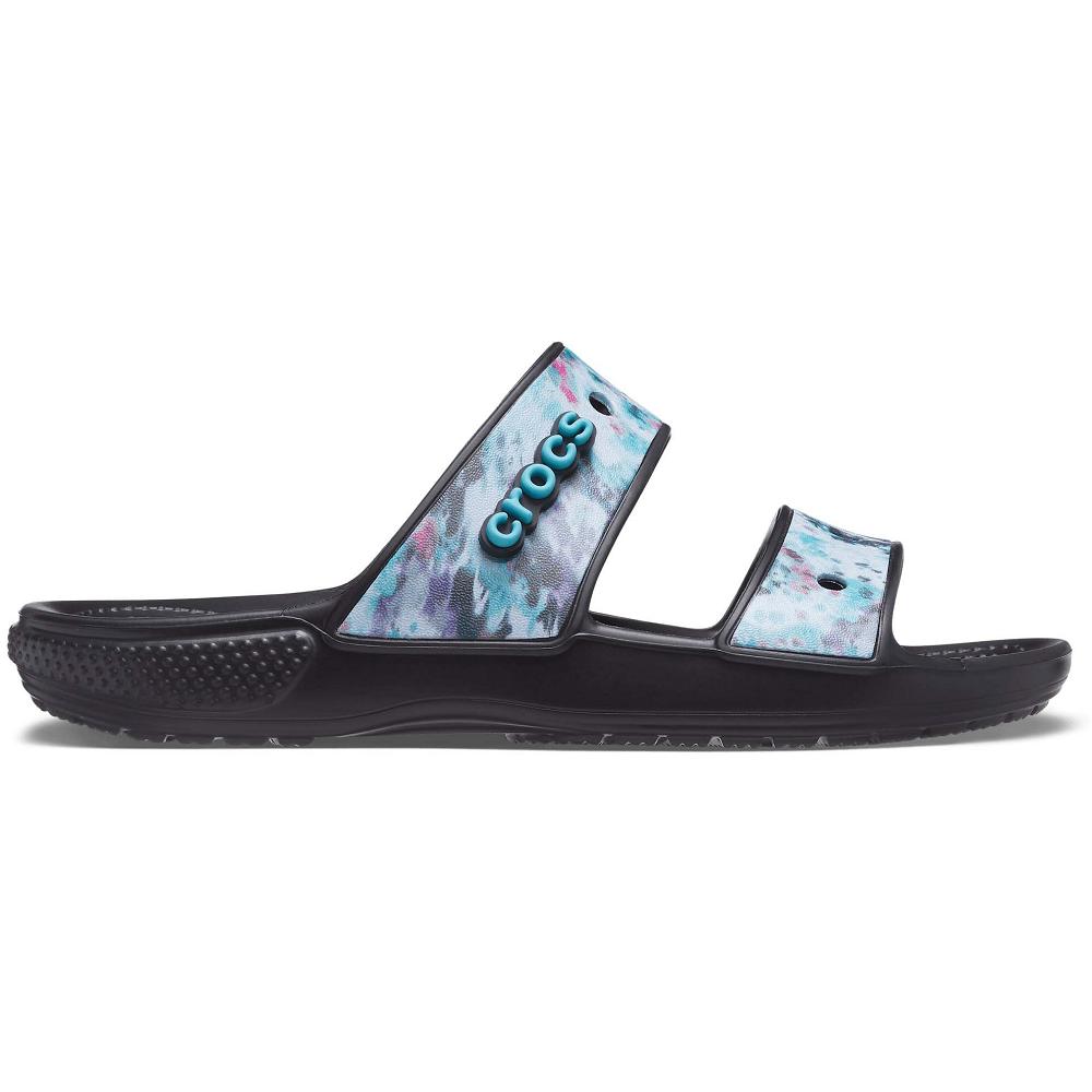 Crocs Classic TieΕλλαδα -Dye Graphic μαυρα Πολύχρωμο | 4726839Ελλαδα -WN
