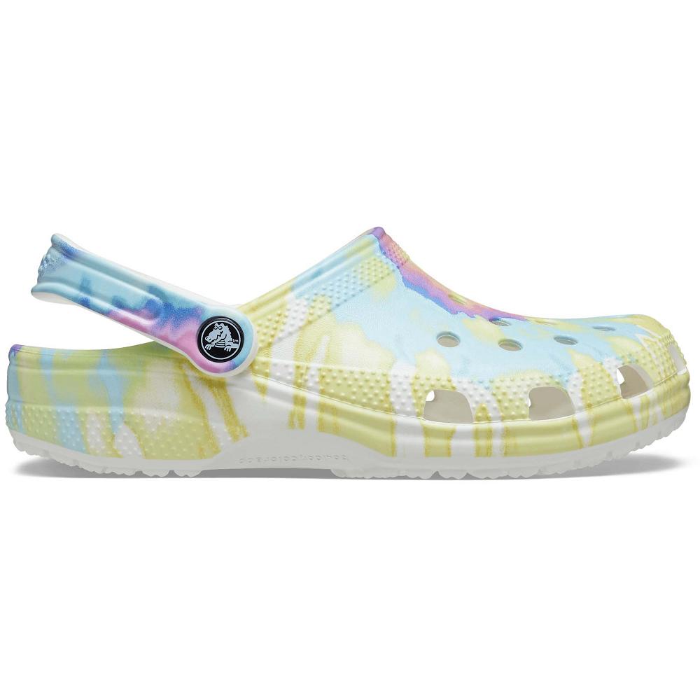 Crocs Classic TieΕλλαδα -Dye Graphic ασπρα Πολύχρωμο | 4825906Ελλαδα -YP