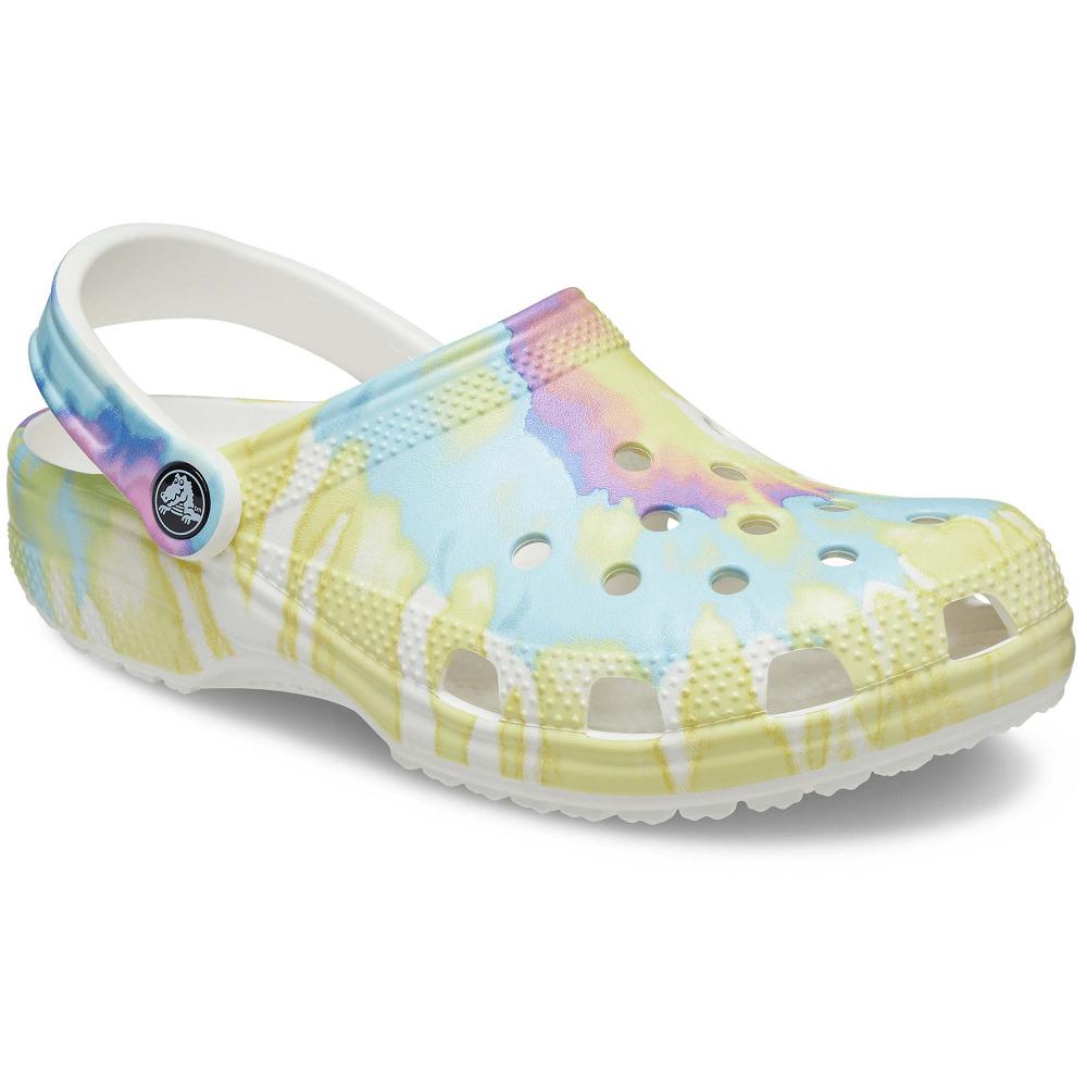 Crocs Classic TieΕλλαδα -Dye Graphic ασπρα Πολύχρωμο | 4825906Ελλαδα -YP