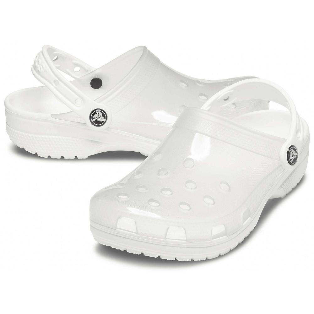 Crocs Classic Translucent ασπρα | 0934762Ελλαδα -EH