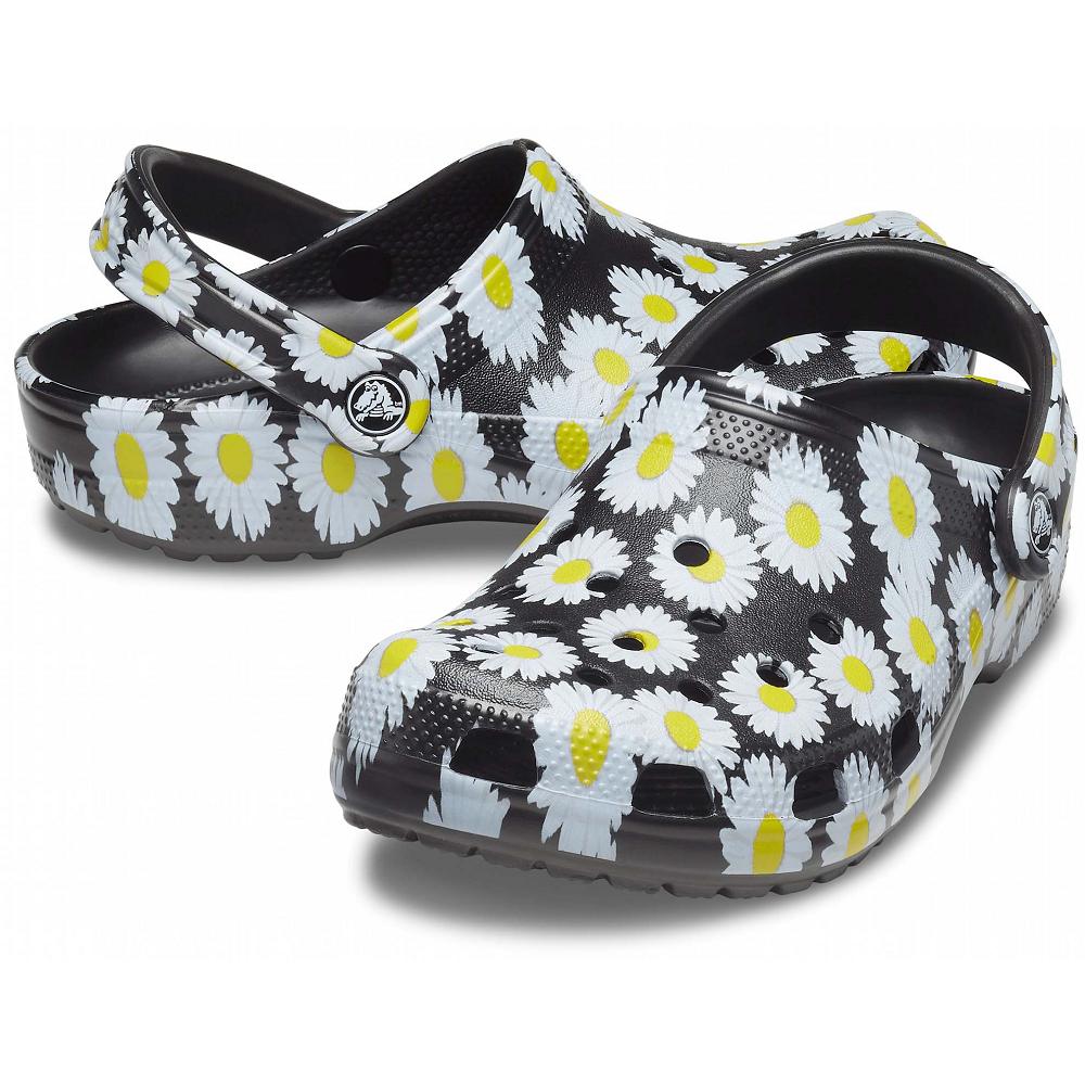 Crocs Classic Vacay Vibes μαυρα ασπρα | 7654190Ελλαδα -RM