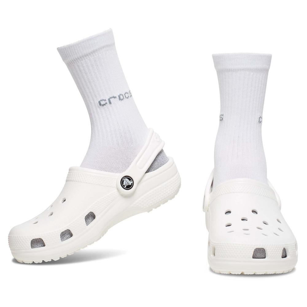 Crocs Crew Solid 3Ελλαδα -Packs ασπρα | 0273586Ελλαδα -EQ