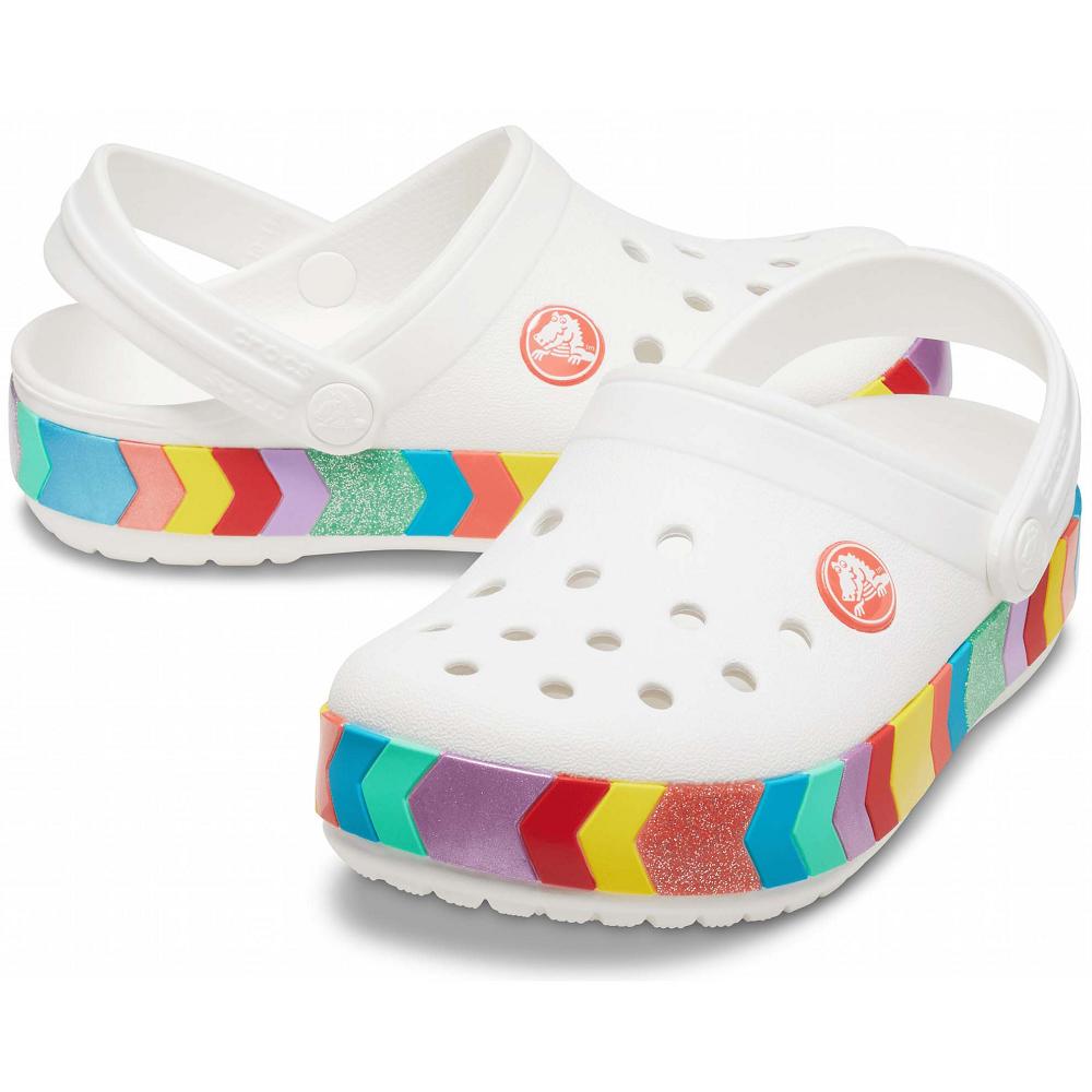 Crocs Crocband™ Chevron Beaded ασπρα | 4372960Ελλαδα -AQ