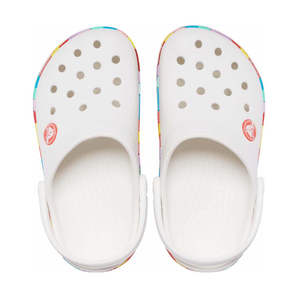 Crocs Crocband™ Chevron Beaded ασπρα | 4372960Ελλαδα -AQ