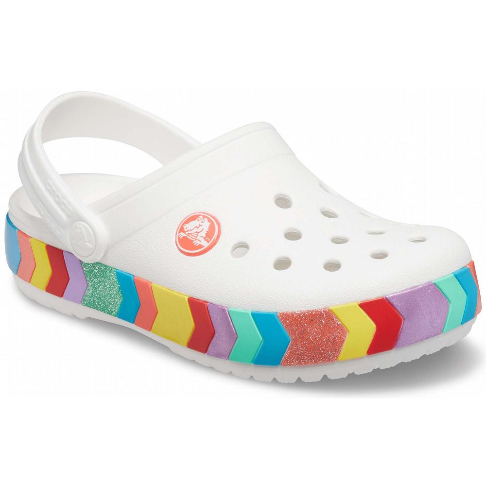 Crocs Crocband™ Chevron Beaded ασπρα | 4372960Ελλαδα -AQ