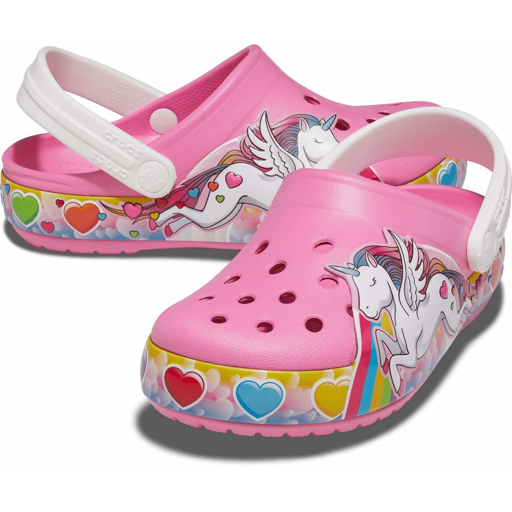 Crocs Fun Lab Unicorn Lights ροζ | 8975123Ελλαδα -PC