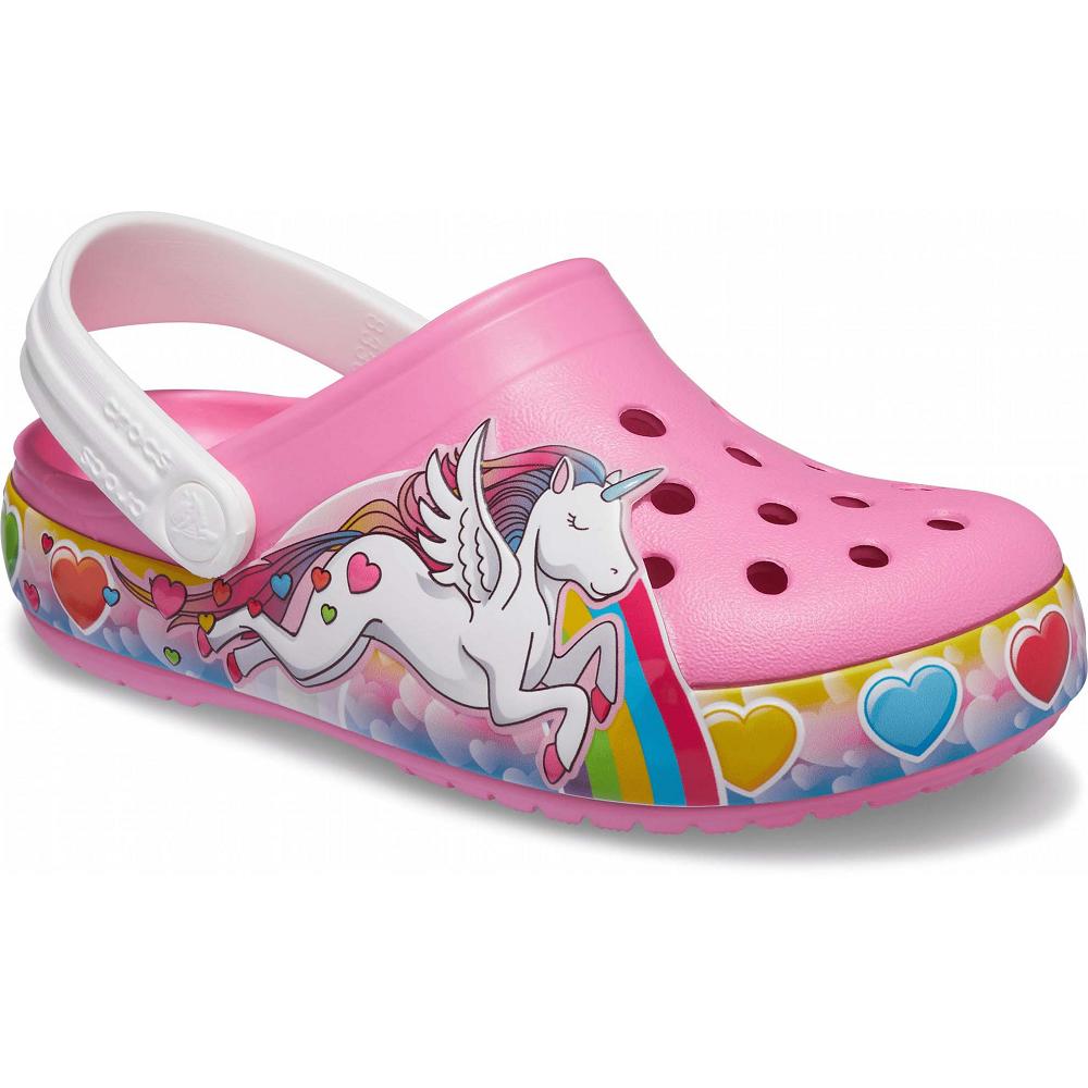 Crocs Fun Lab Unicorn Lights ροζ | 8975123Ελλαδα -PC