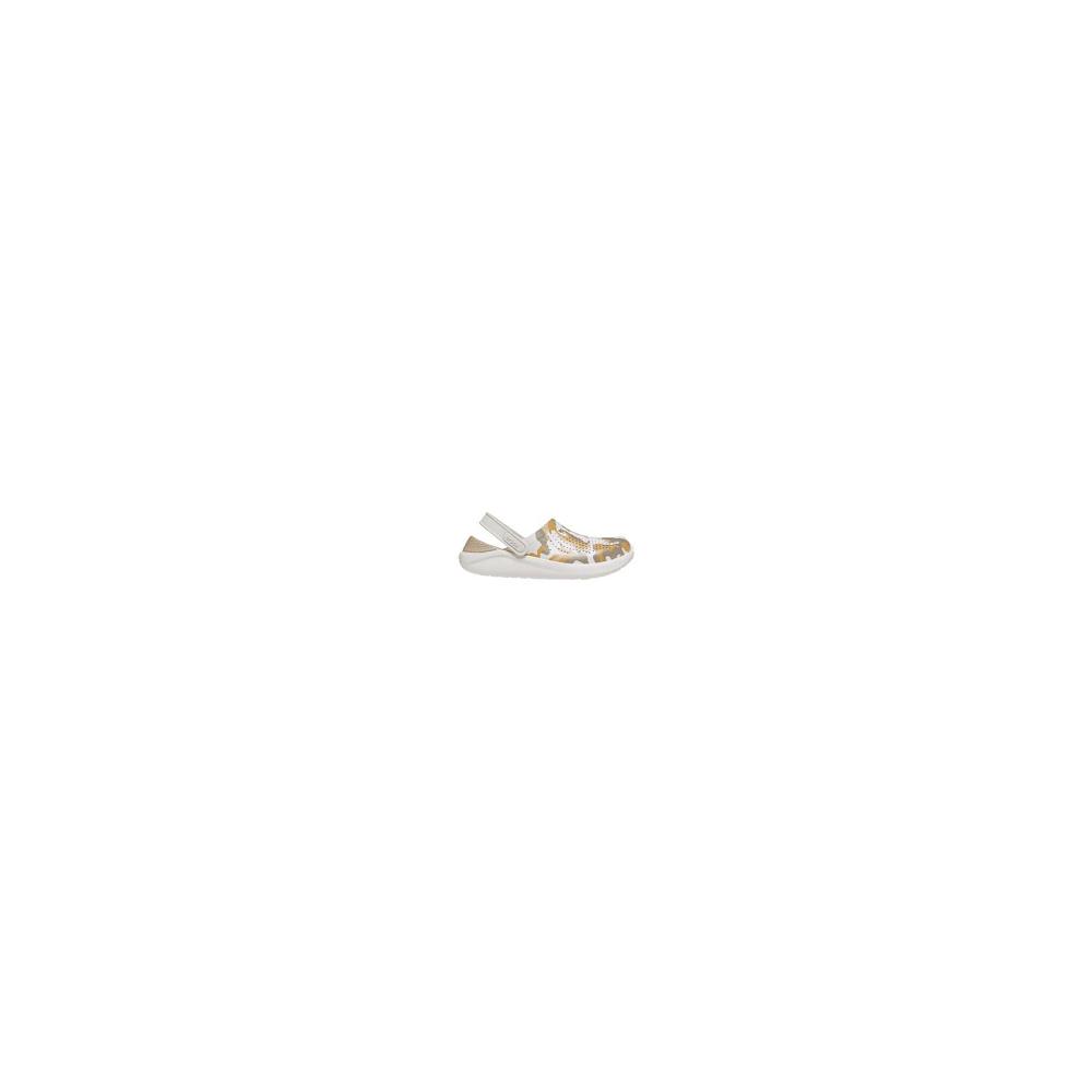 Crocs LiteRide™ Printed ασπρα γκρι καφε | 6021943Ελλαδα -DU