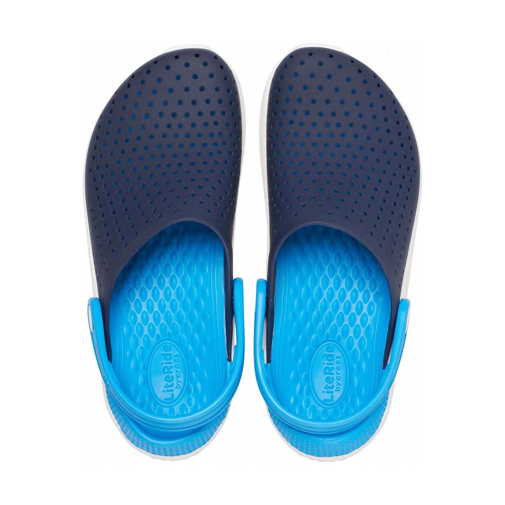 Crocs LiteRide™ σκουρο μπλε ασπρα | 4593728Ελλαδα -GL