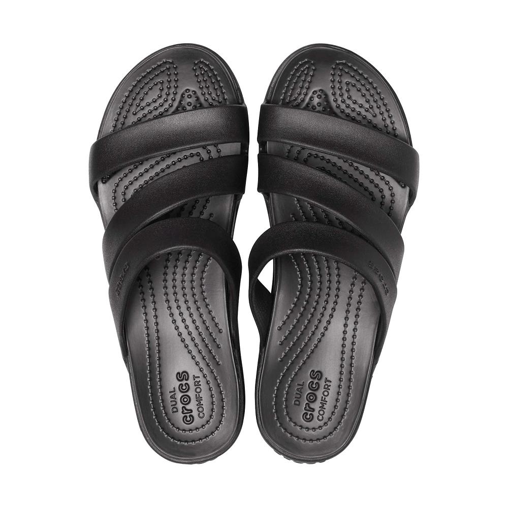 Crocs Monterey Strappy μαυρα | 4830769Ελλαδα -ZE