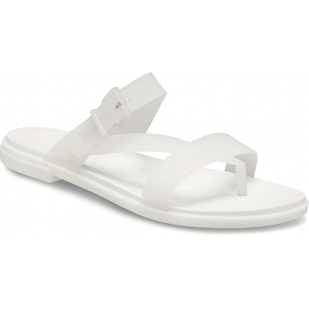 Crocs Tulum Translucent Toe Post ασπρα | 2065731Ελλαδα -NI